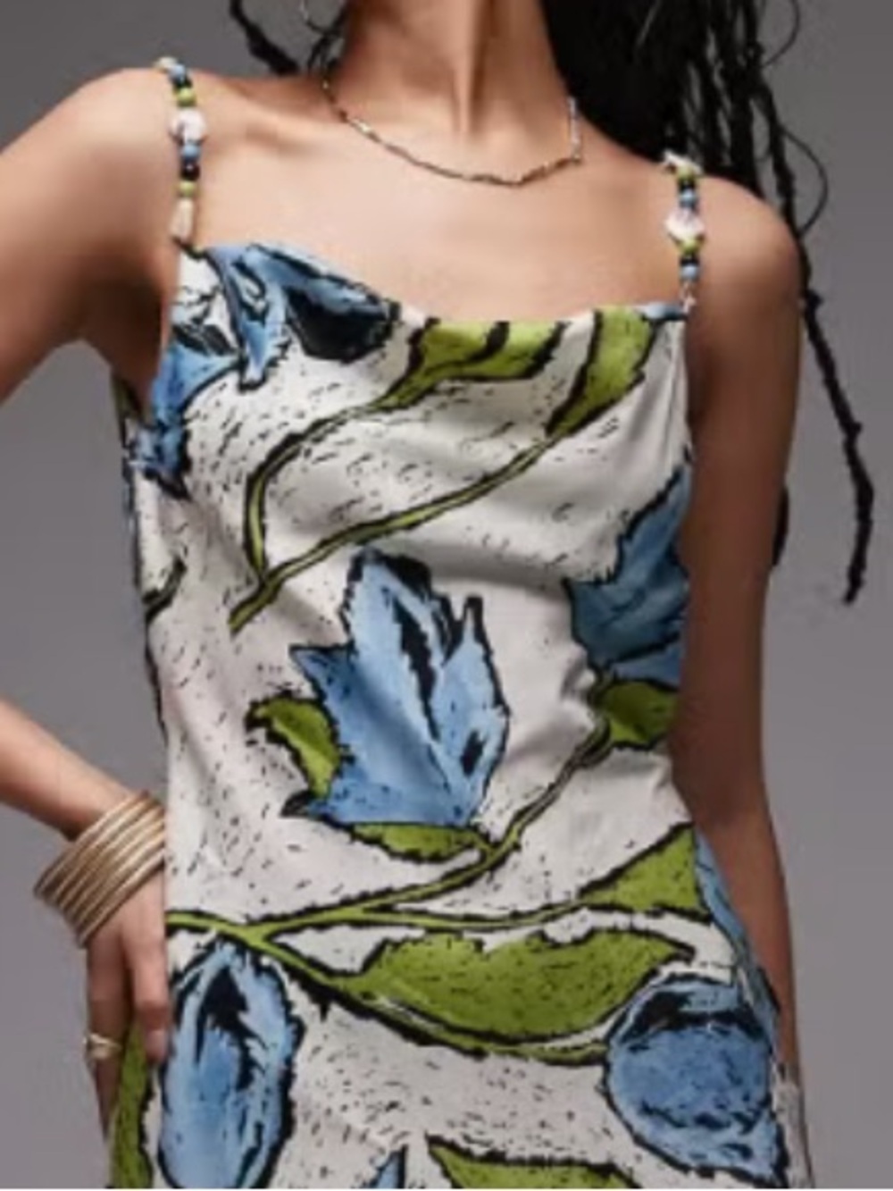 Top Shop maxi slip dress